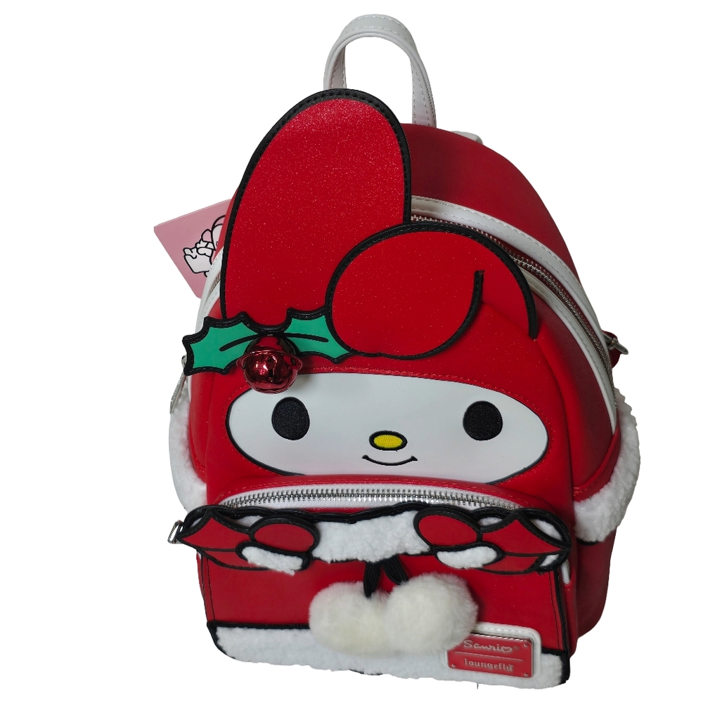 Loungefly Sanrio Winter Wonderland My Melody Mini Backpack Nwt - Picture 2 of 7